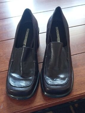 Cloud 9 Dark Brown Leather Slip-On Loafers
